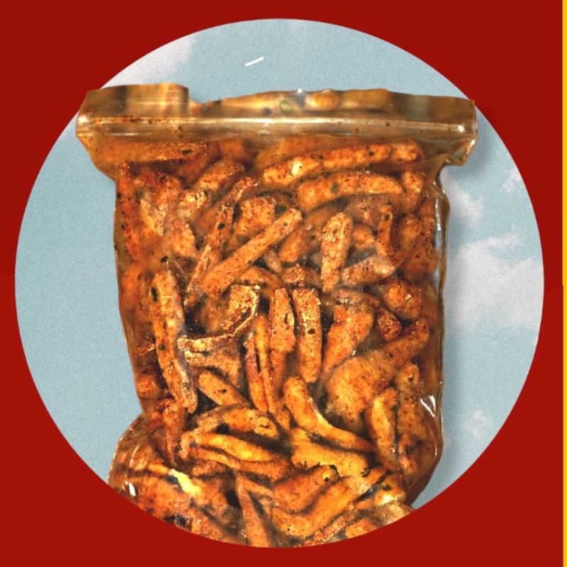 

[GRATIS ONGKIR] BASRENG STIK KERING PEDAS JERUK RENYAH GURIH KEMASAN 250gr