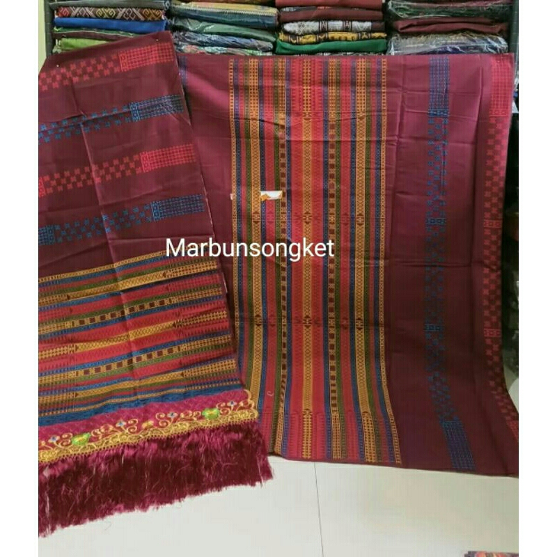 setelan katun bordir pucca