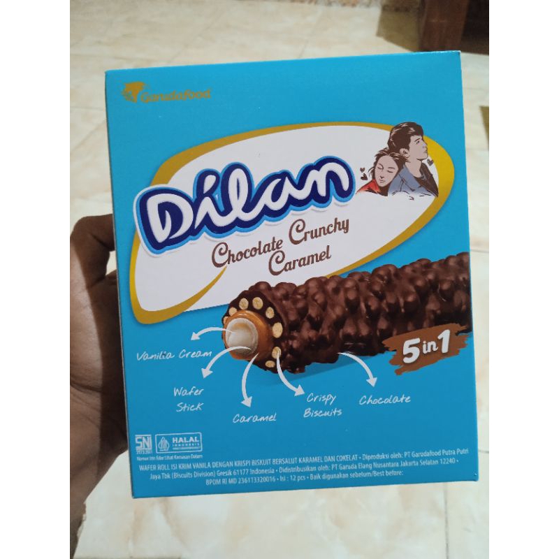 

Dilan chocolate crunchy caramel