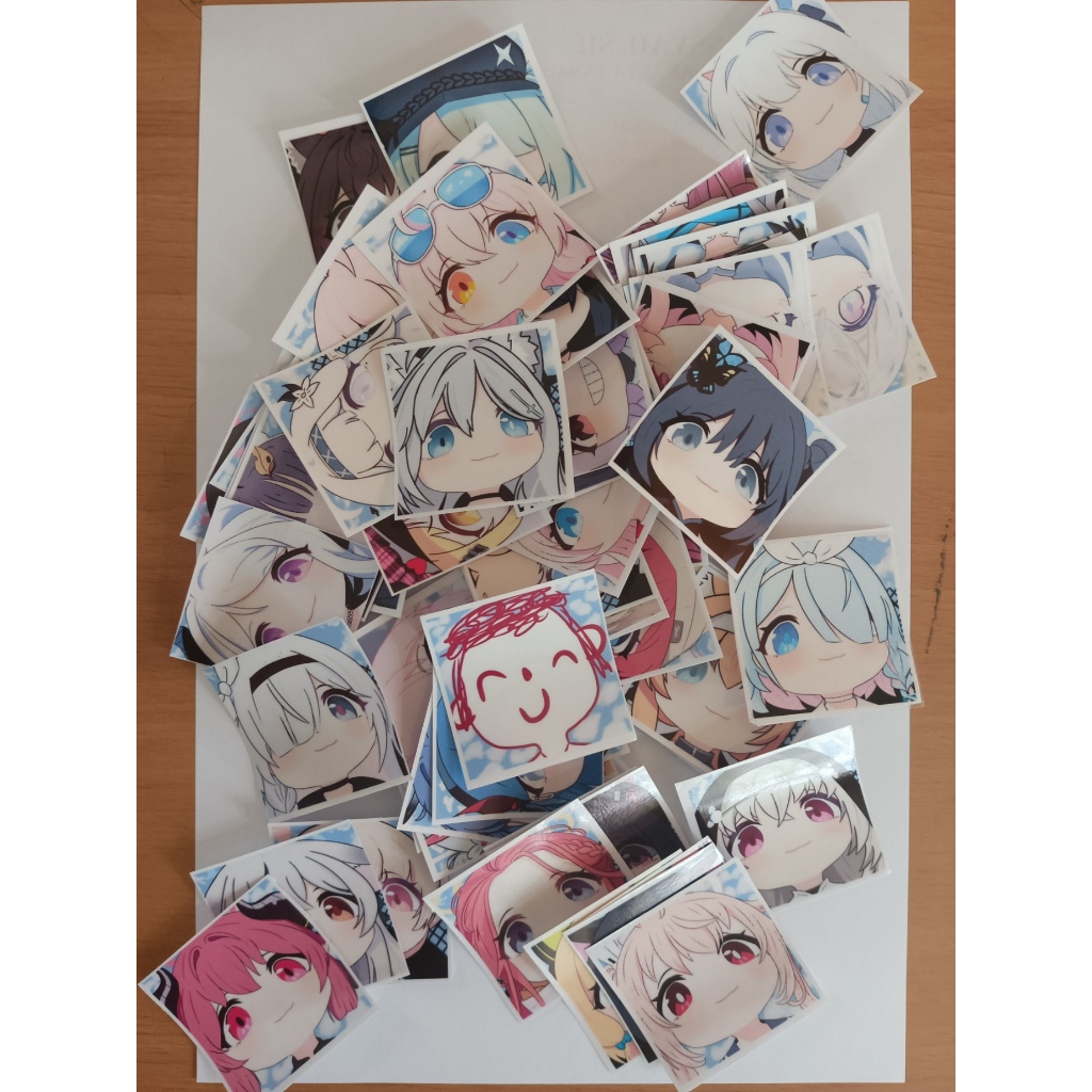 

Sticker Transparan Blue Archive Miaw / Tikus Dilarang Masuk - Pt.1