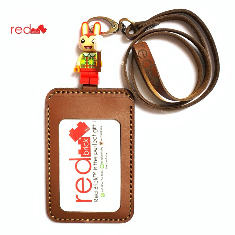 

LEGO Bunnie Animal Crossing Name Tag Genuine Leather
