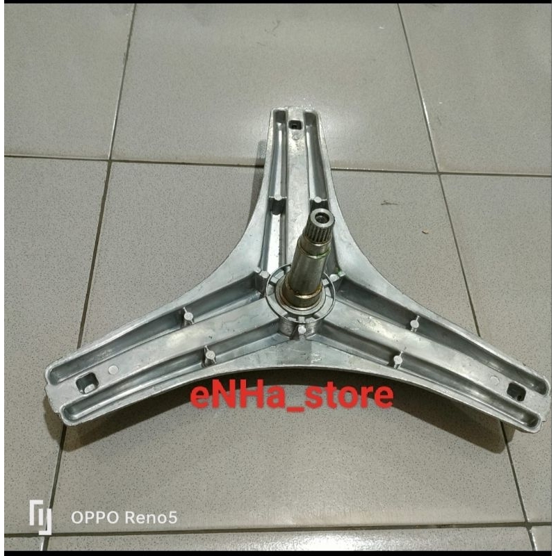 spider segitiga mesin cuci front loading LG WD-P1410RD6 ,WD-P1411RD6