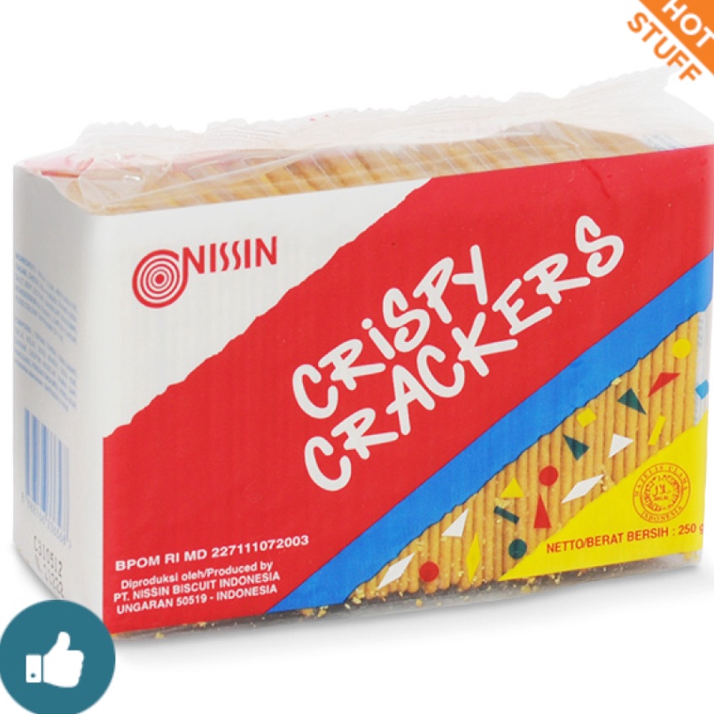 

Kejutan disini Nissin Crispy Crackers 75 gr Nissin Crispy Crackers 25 gr