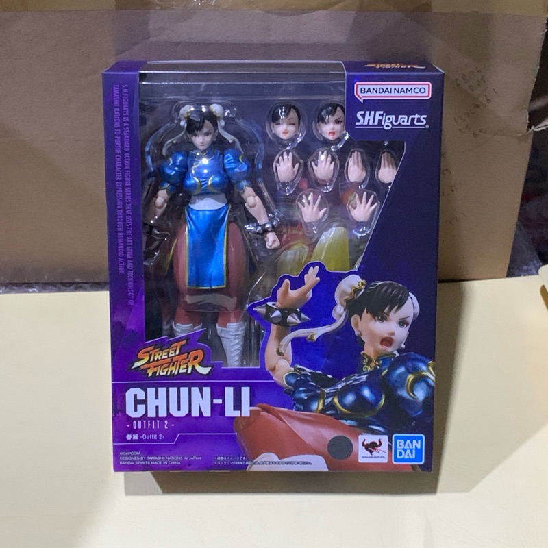 SHF Chun-Li Street Fighter Outfit 2 Ver. Chun Li Action Figure Bandai