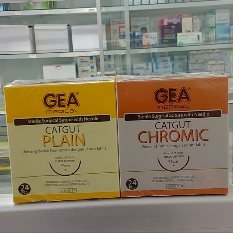 Catgut GEA Chromic Plain With Needle