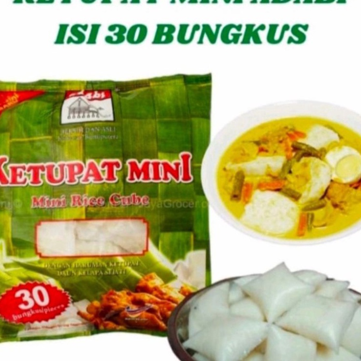 

Buy Now KETUPAT LONTONG MINI ADABI INSTAN RICE CUB ISI 3 X 2 gr