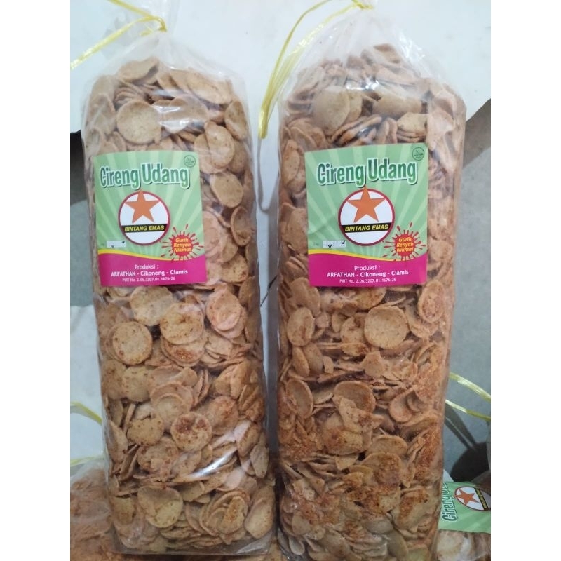

Cireng Udang/Snack Kiloan 500gr ( Free Bubble Wrap)