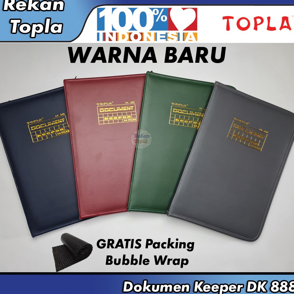 

Kejutan Hemat Map Dokumen Ijazah Folio Dokumen Keeper F4 Map Reseleting Folio Document Keeper Map Rapot Anti Air Topla