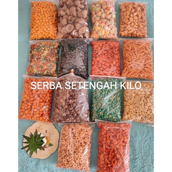 

Pro sale Snack Makanan Ringan Setengah kilo 5gram