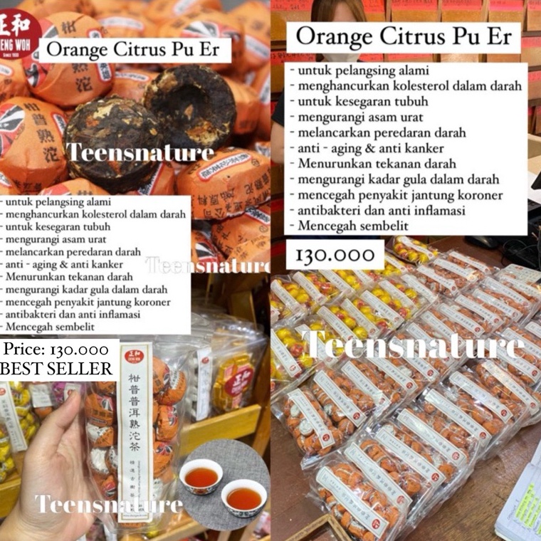 

Super Untung Orange Citrus Puer PENANG READY STOCK