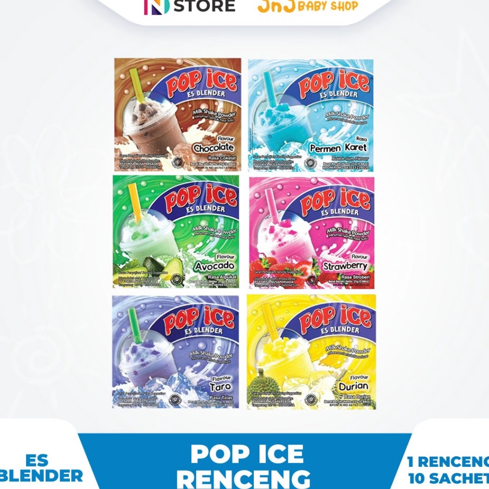 

Flash Sale POP ICE RENCENGRENTENG ISI 1 SACHET COKELATSTRAWBERRYAVOCADODURIANPERMEN KARETTAROBLUEBERRYCAPPUCINOCOKELAT BISCUITMOCCACINOVANILLALATTECHOCO CREAMMELONGRAPELYCHEEES DOGERES TELERMANGO