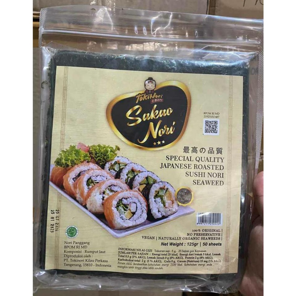 

Lagi murah SAKAO SUSHI NORI SPESIAL EDITION 5 SHEET HIJAU GELAP