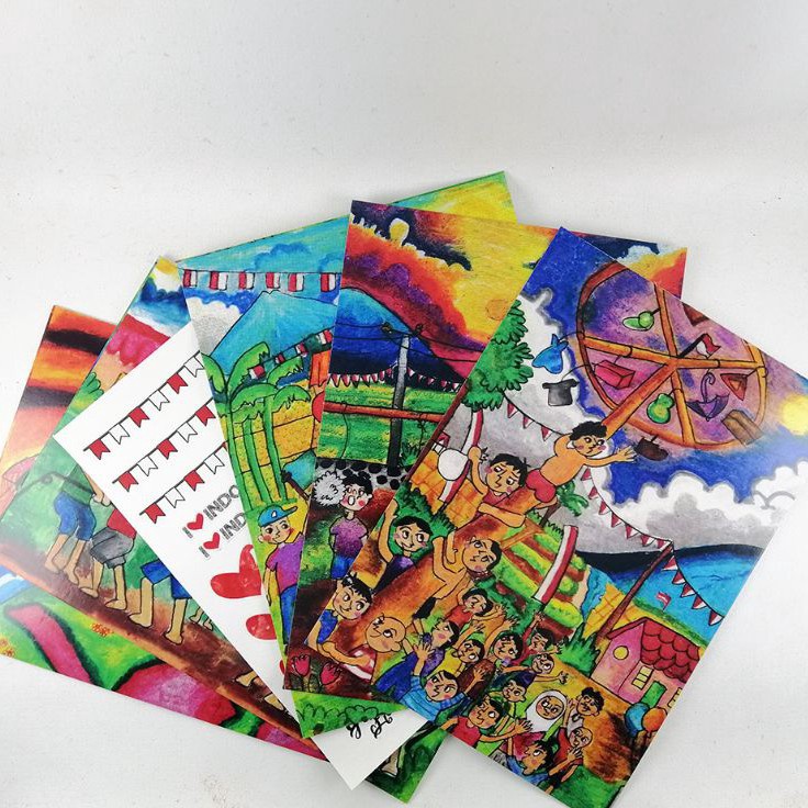

Harga Obral Kartu pos Postcard 17 Agustus RI72 Series