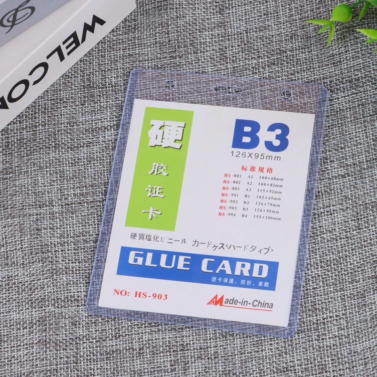 

Kejutan Hemat 2 PcsID Card B3 Plastik Kartu Nama Name Tag Tebal Plastik ID CARD