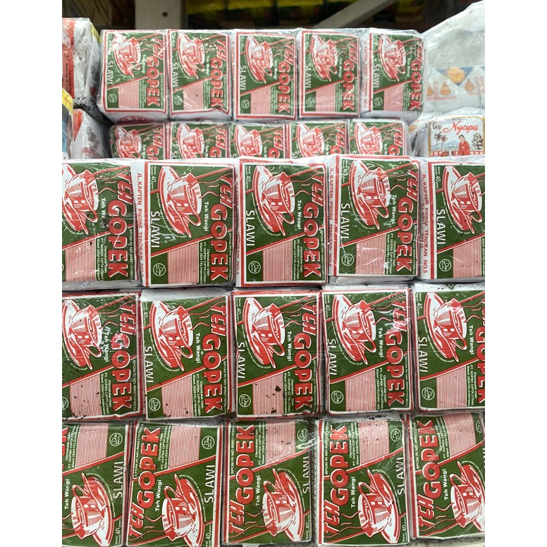 

Belanja hemat Teh Tubruk merek Gopek 1 Slop isi 1 teh 4 gram