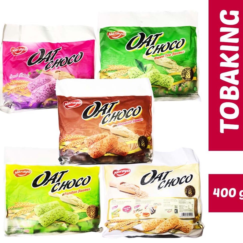 

Segera belanja Naraya Oat Choco Snack Oat Sereal Vanilla Pandan Green Tea Strawberry 4gr