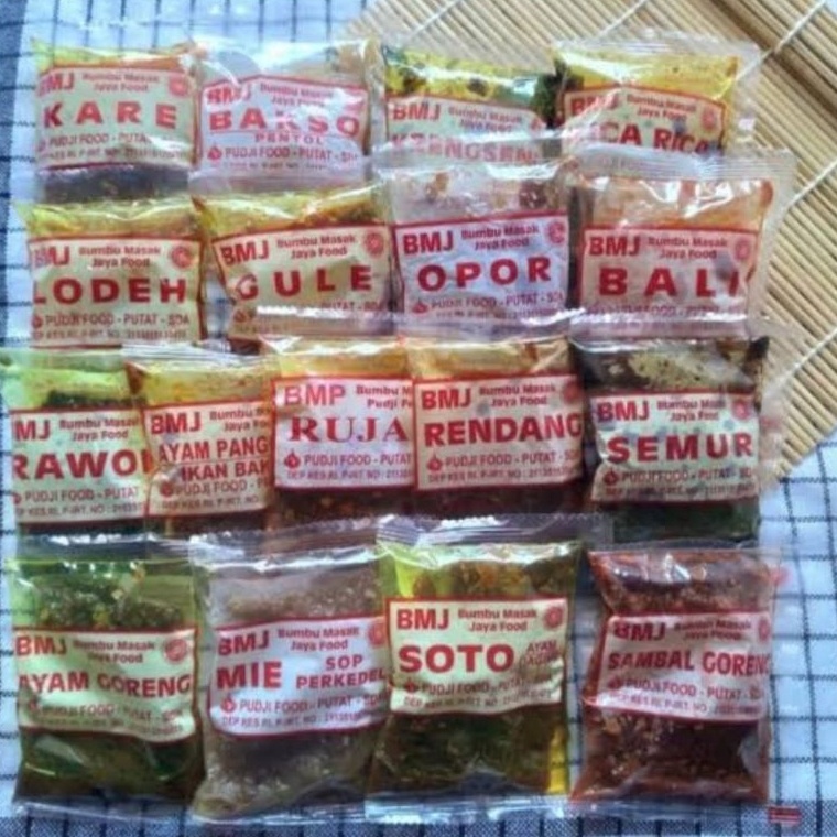 

Promo promo 3 Bumbu Basah Praktis Kemasan 3gr