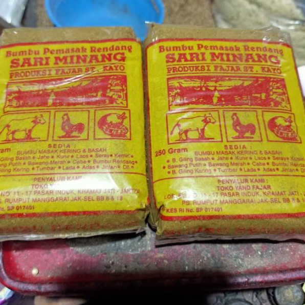 

Rekomendasi sari minang rendang Bumbu rendang bumbu pemasak rendang sari Minang 25 gr