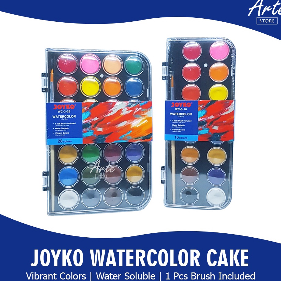 

Model Menarik Cat Air Joyko Watercolor Cake WC3