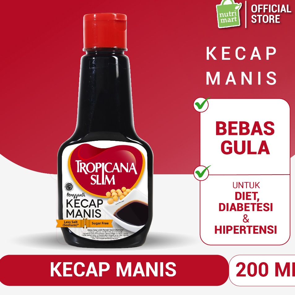 

Come Tropicana Slim Kecap Manis 2ml Bantu Dukung Hidup Sehat