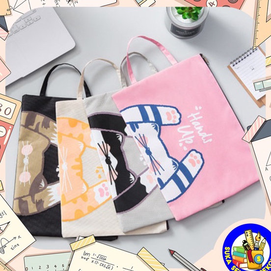 

Obral Terbatas Map Kain A4 Hands Up Cat MF9