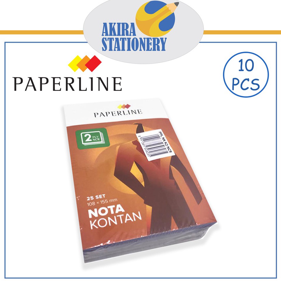 

Ready Surprise BON NOTA KONTAN PAPERLINE 2 PLY RANGKAP 2 RANGKAP KECIL 1 PCS