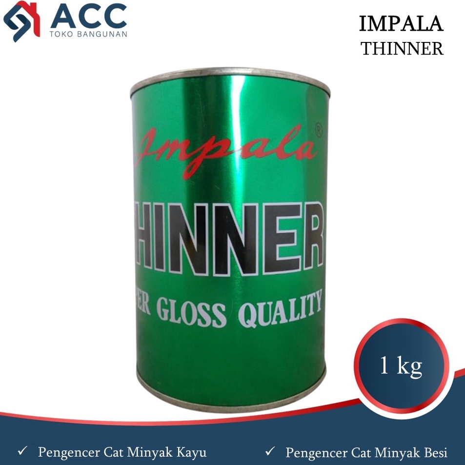 

Hadir Terpopuler Thinner Impala 1 kg Pengencer Cat Minyak Kayu Besi