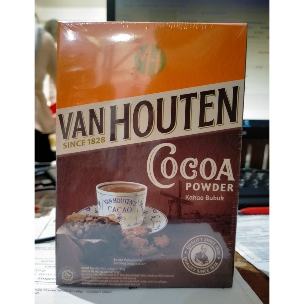 

Best Product Cokelat Bubuk Van Houten 165gr Cocoa Powder