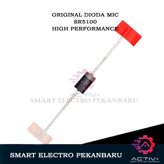 ORIGINAL SR5100 MIC DIODE (KAKI TEMBAGA) SCHOTTKY 5A 100V DIODE SR5100 DIODA SB5100 MBR5100DIP Schot