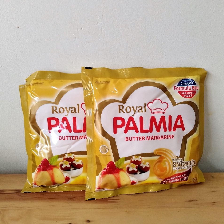 

New Stock Palmia Royal Butter Margarine 2gr