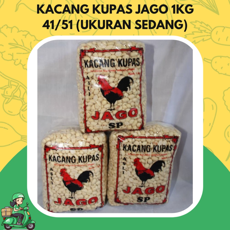 

Barang keren Kacang Jago BERAT 1KG UKURAN SEDANG Kacang Kupas Jago Kacang Mentah Kupas Kacang Tanah