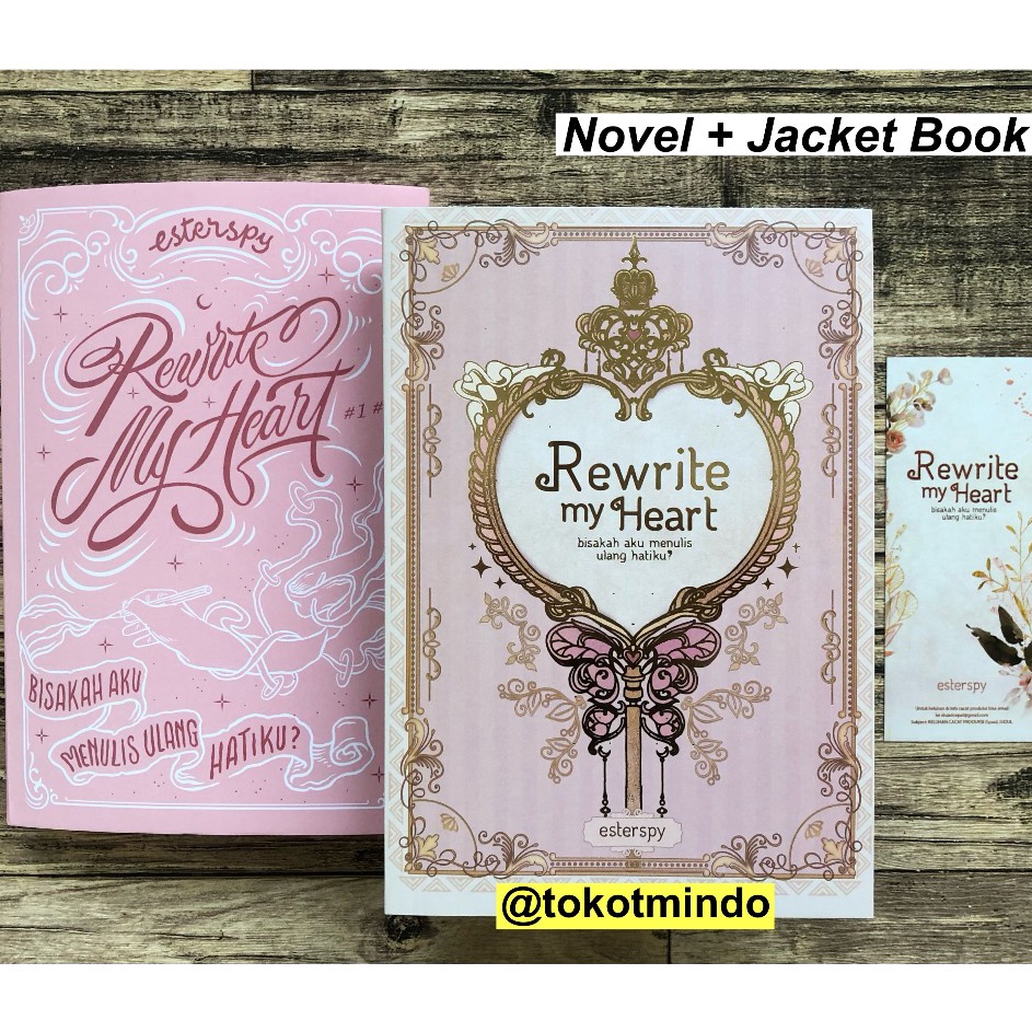 Get Promo  ORIGINAL Novel REWRITE MY HEART Esterspy Penerbit Akad x Skuad