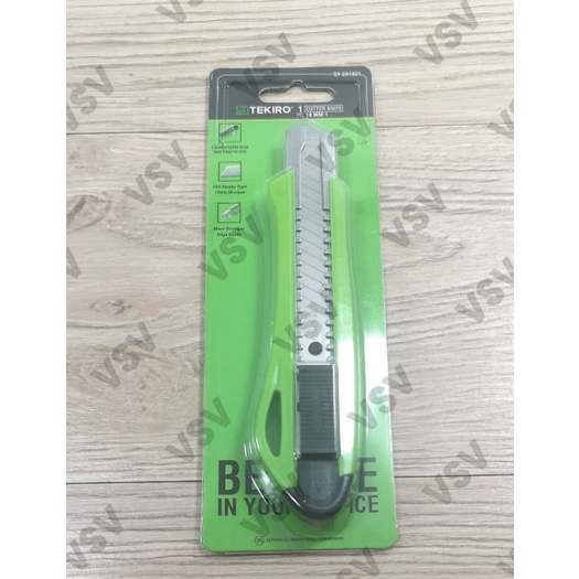 

Borong Sekarang Tekiro Cutter knife 181mm pisau cutter cutter besar