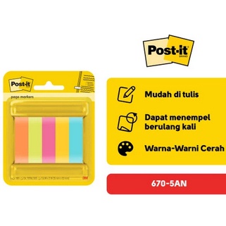 

Harga Murah POST IT PAGE MAKERS 3M 675 ASST