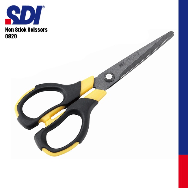 

New Stock SDI Non Stick Comfort Scissors Gunting Anti Lengket 17mm 92J