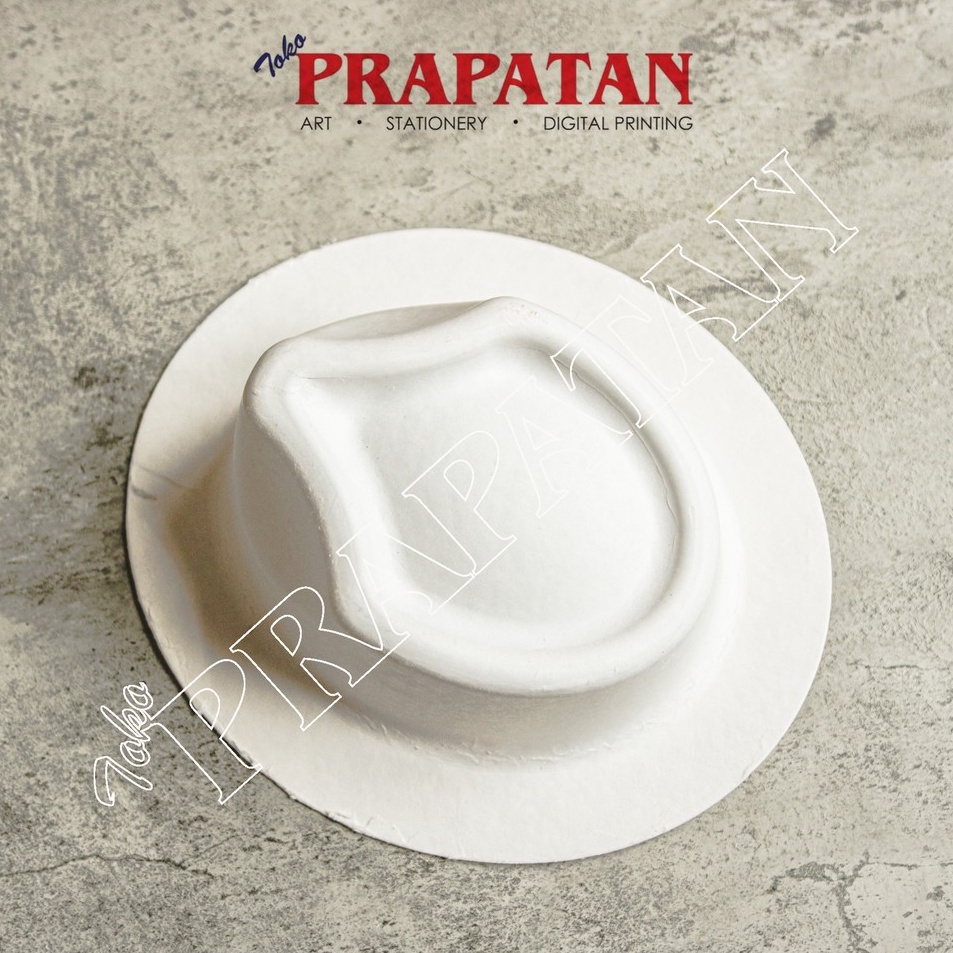 

Serba Ada Topi Lukis Koboi Polos Putih