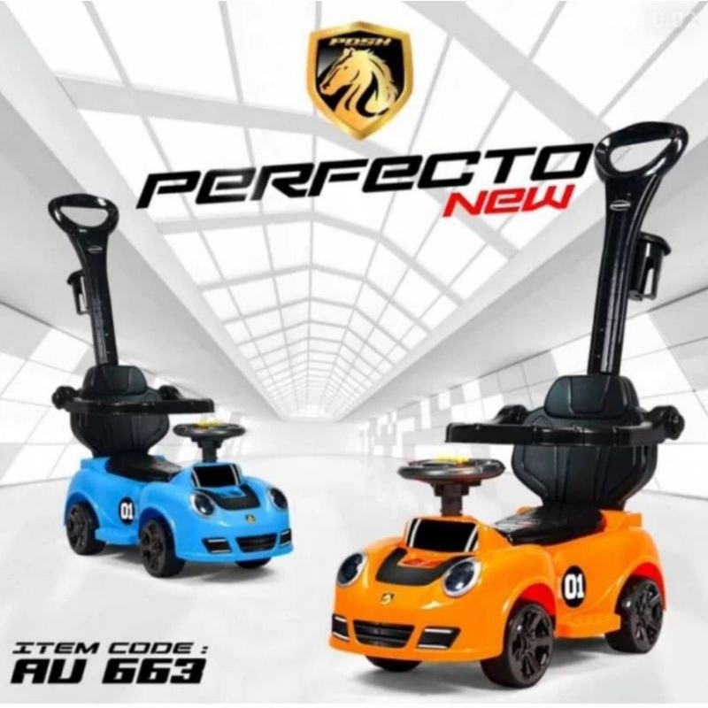 Mainan Anak Sepeda Mobil Roda Empat 4 Plastik Tolocar Shp Toys TRX575 TRX 575 AU 663 AU 663 Dorongan