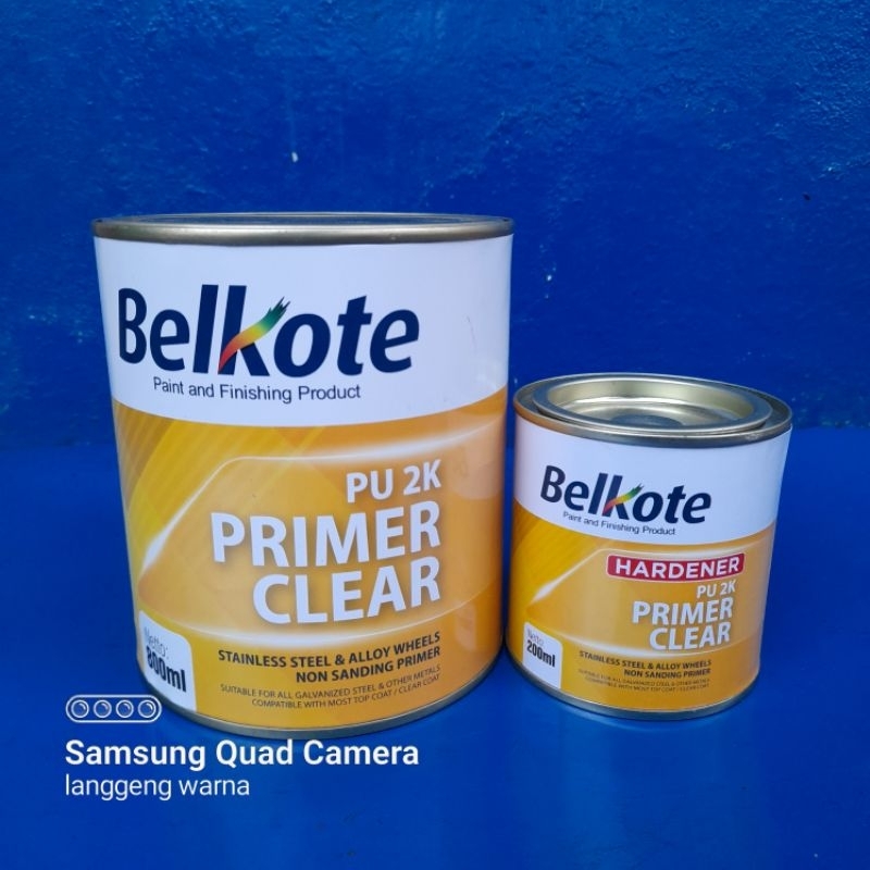 Belkote PU 2K Primer Clear