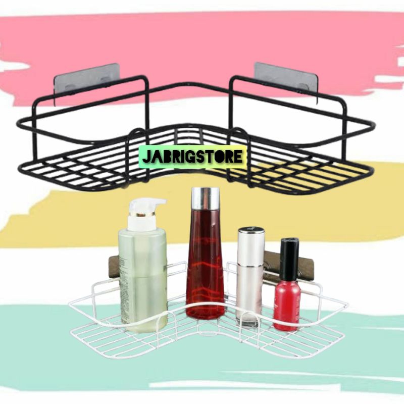 rak sudut kamar mandi, rak sudut love kamar mandi