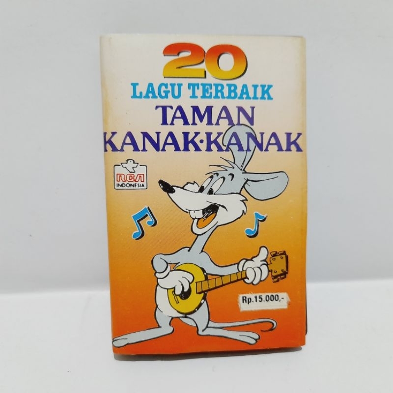 Kaset 20 Lagu Terbaik Taman Kanak-Kanak Naik Delman Pelangi Bintang Kecil Desaku Cemara