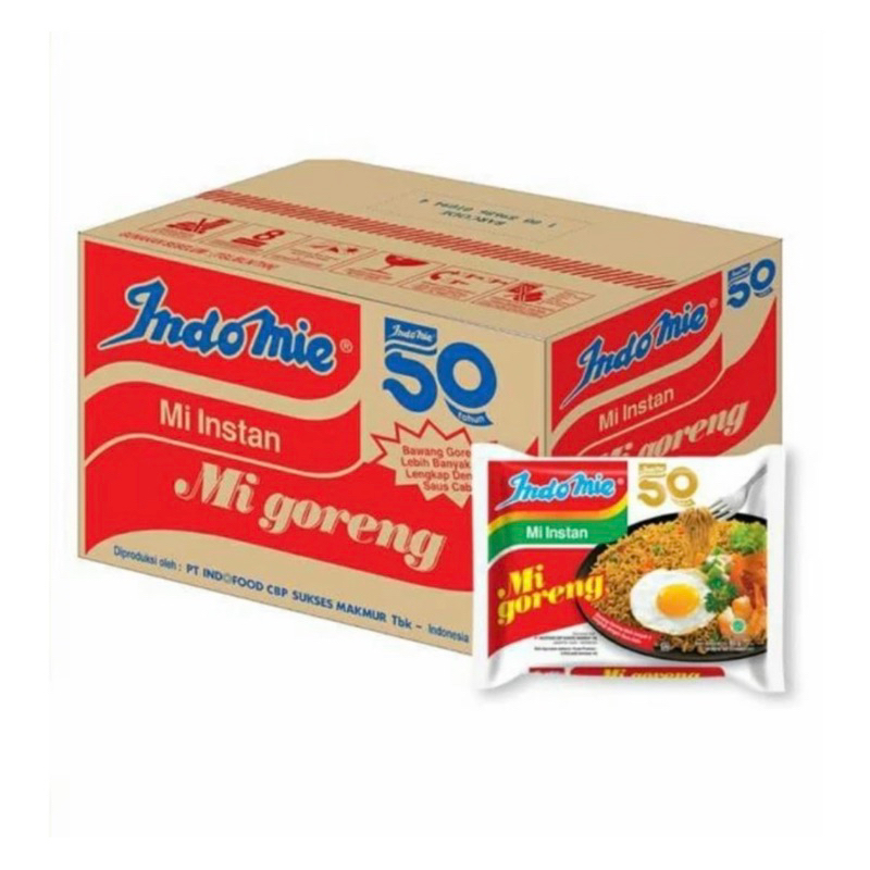 

Indomie goreng Isi 40 1 dus
