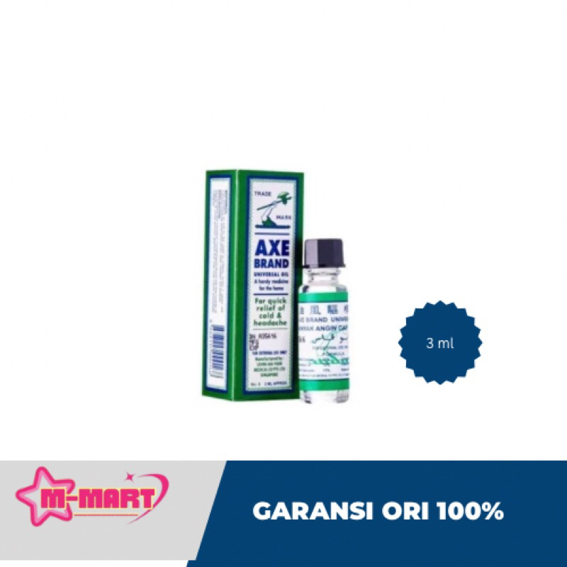 Minyak angin cap kapak ukuran 3ml ori murah