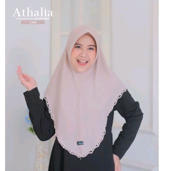 JILBAB BERGO ATHALIA BY AZAMKA