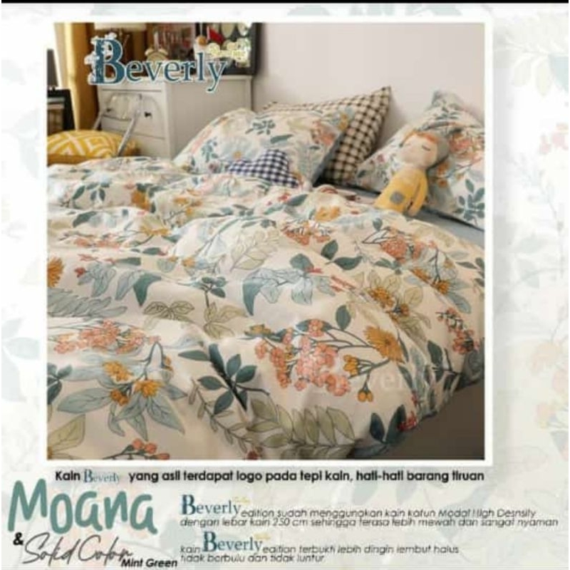 Kain / Bahan Sprei Beverly Motif MOANA