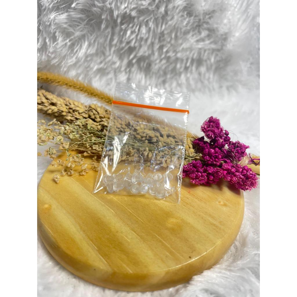 20pcs Tutup/pantat giwang karet putih silikon