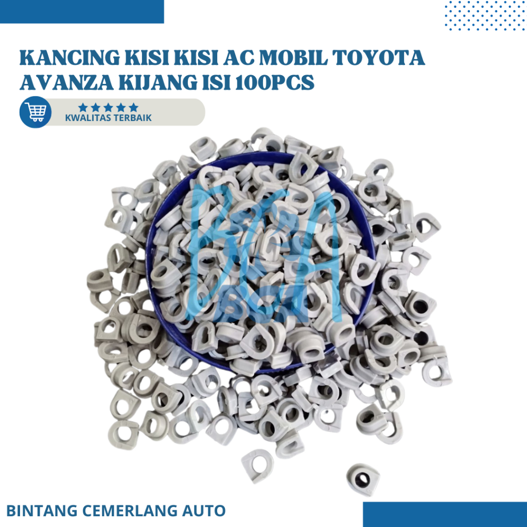 KANCING KISI KISI AC Mobil Toyota Avanza Kijang Isi 100pcs