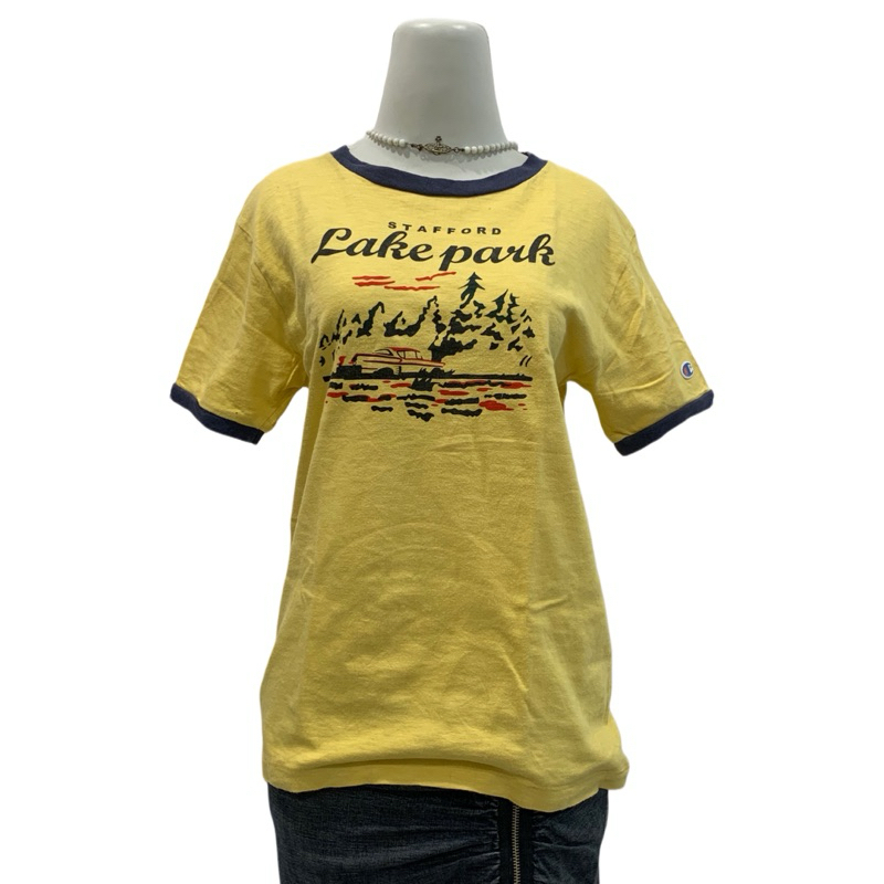 kaos champion vintage tahun 1950 | thrift / second | vintage