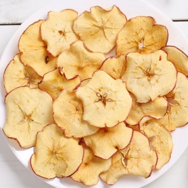 

Apel Kering 100gram Kemasan Toples/Bonus Lemon Kering