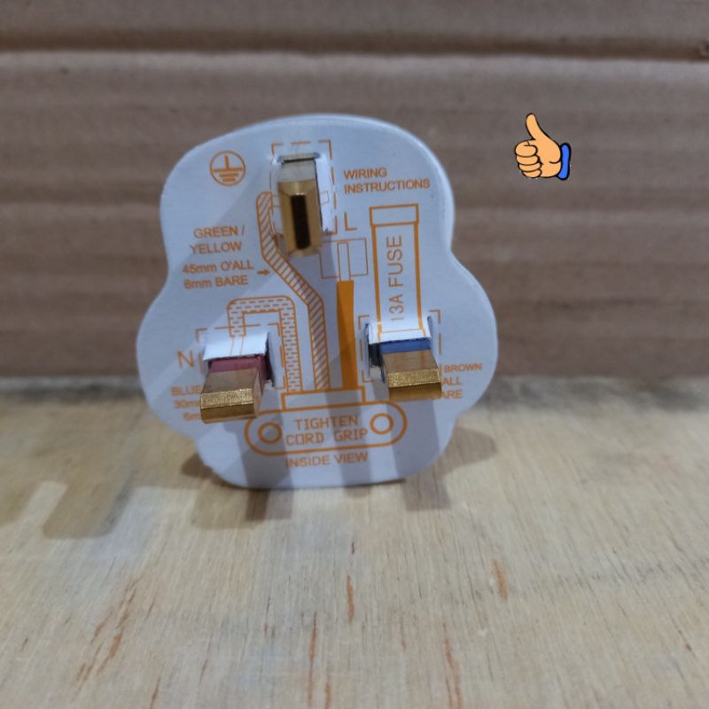 PLUG 13 AMP (V9548P) VISALUX