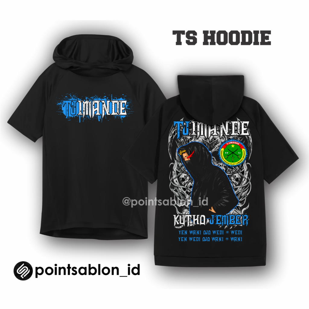 TS HOODIE TJIMANDE PPTI 1760 KAOS CIMANDE